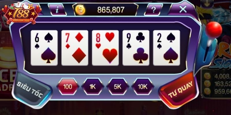 Khám phá game Mini Poker T88