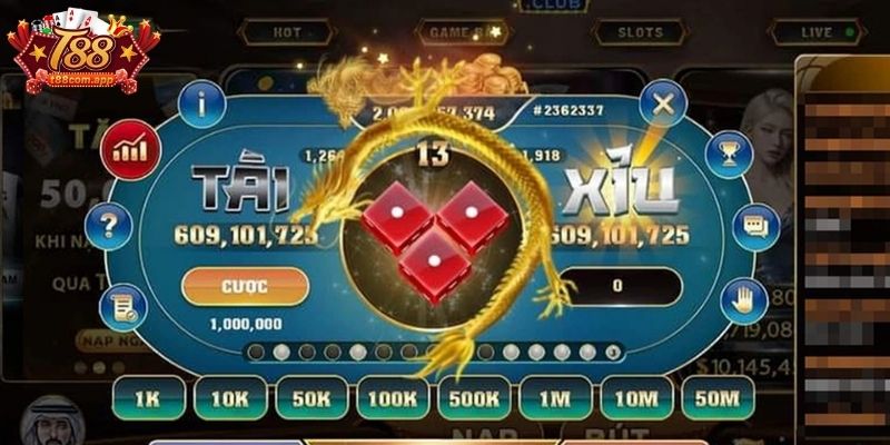 Khám phá game Tài Xỉu T88